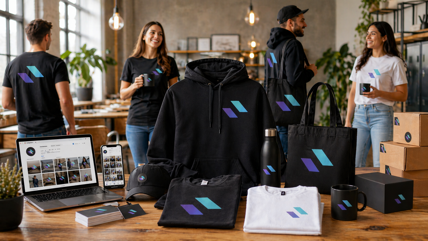 printed merch to grow your brand